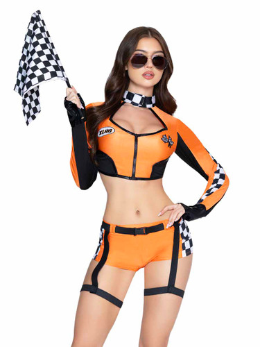 LA87377, Revved Up Racer Costume By Leg Avenue