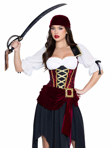 LA87379, Pirate Beauty Costume By Leg Avenue