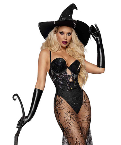 S2654, Diamond Spider Witch Costume By Starline