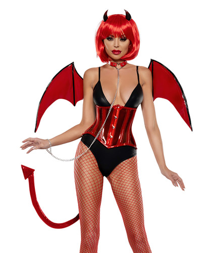 PK2618, Rave Demon Costume By Party Kings