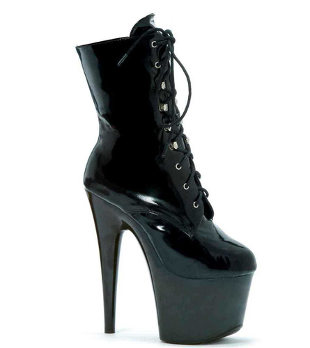 709-Angela 7 Inch Pole Dance Ankle Boots by Ellie Shoes