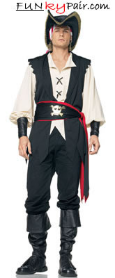 LA-83290, Captain Jones Pirate Costume