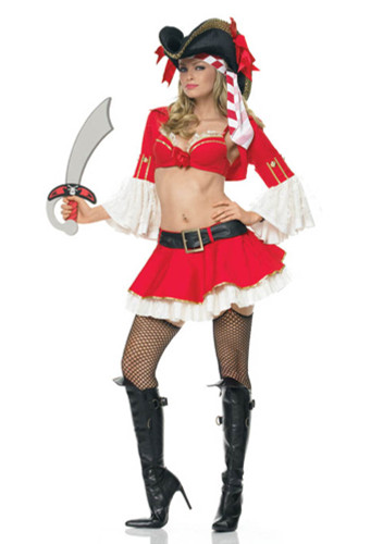 Sexy Captain Booty Costume (53025)