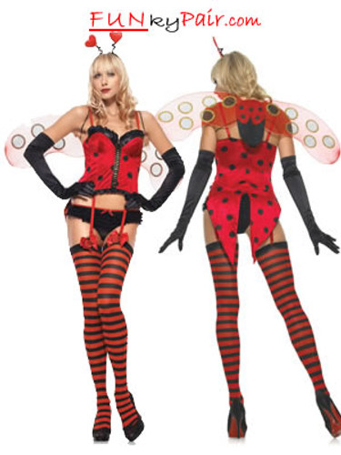 LA-53072, Sexy Sweetheart Bug Costume