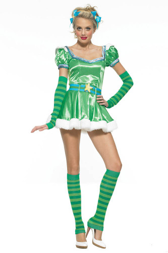 LA-83414, Emerald Girl Costume (Clearance Sale)