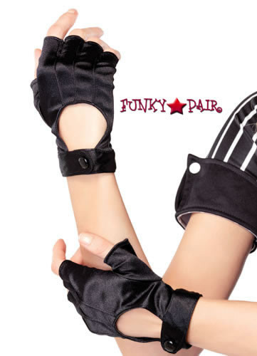 LA-1039, Satin Fingerless Glove