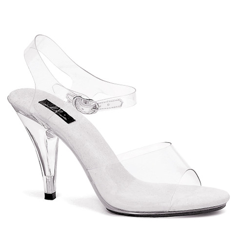 405-Brook 4" Women's Clear Dress Ellie Shoes