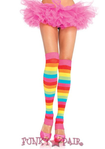 LA-3922, Rainbow Leg Warmers