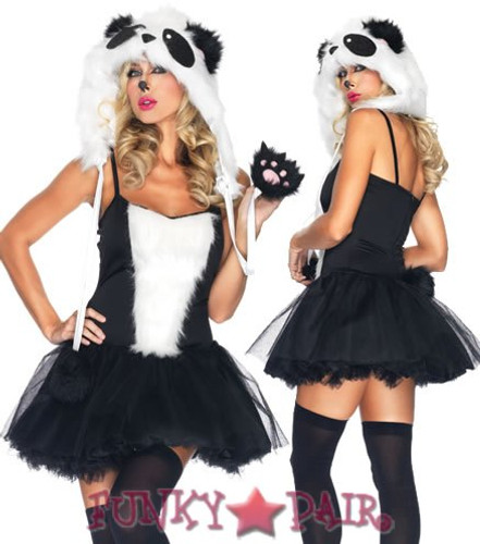 LA-85004, Playfull Panda Costume By Leg Avenue