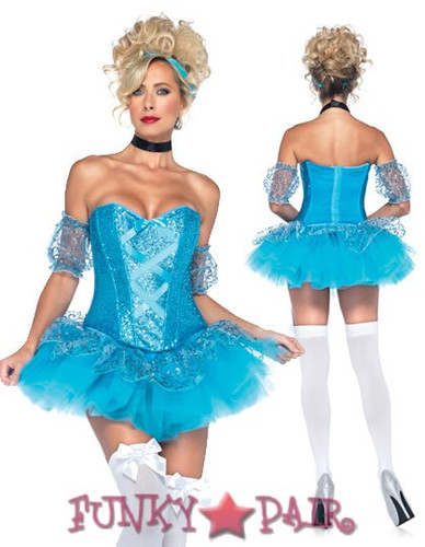 LA-85025, Cinderella Costume By Leg Avenue