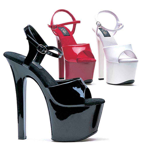 7" Exotic Dancer Platform Sandal Ellie Shoes | 711-Flirt