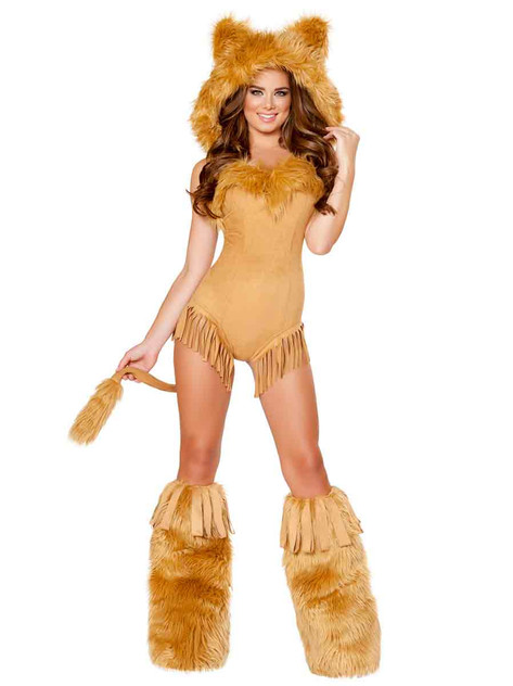 R-4710, Vicious Lion Romper Costume By Roma