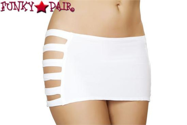 J. Valentine | SF136, Band Skirt Color White