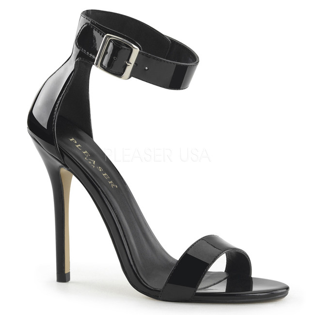 Amuse-10, 5 Inch Stiletto Heel Closed Back Sandal