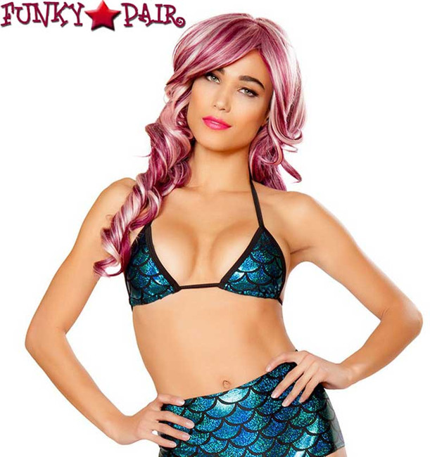 Rave Mermaid Top J Valetine CC402 color Turquoise