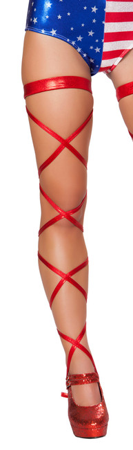 R-3322, Shimmer Garter Leg Strap