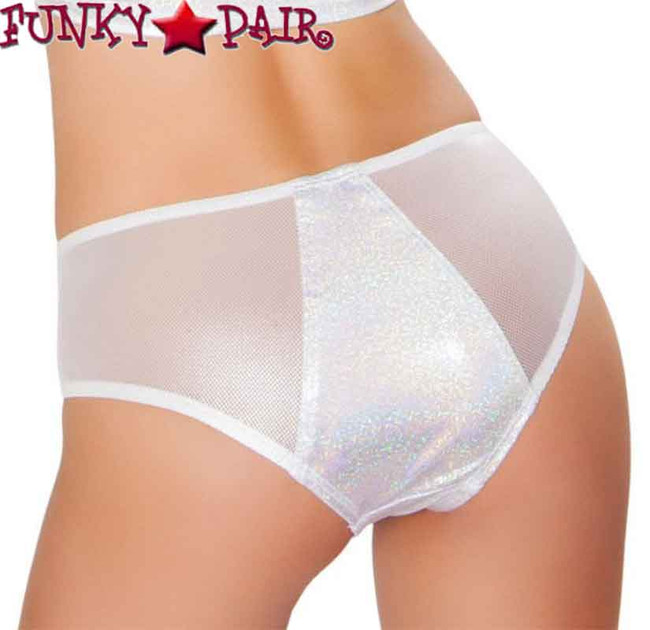 Roma | SH3265, Rave Two Tone Shorts Sales $19.95 color White back view