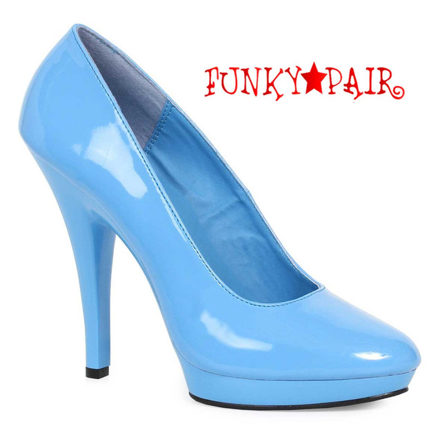 Blue 5" Wide Width Pumps Ellie Shoes | 521-Femme-W