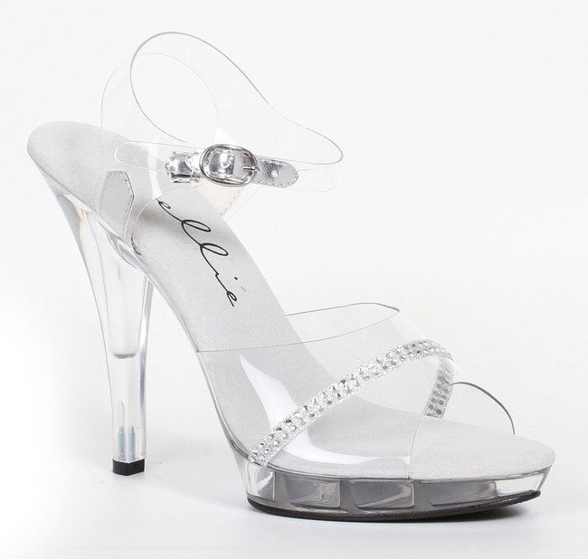 Fabulicious MARTINI-505 - Clear/Cream | Crazy-Heels