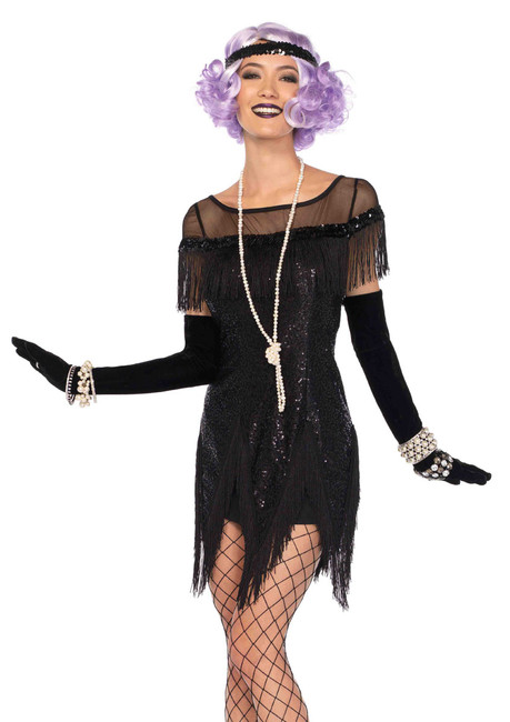 LA85568, Foxtrot Flirt Flapper Costume