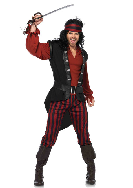 LA85625, Men's Captain Scurvy By Leg Avenue