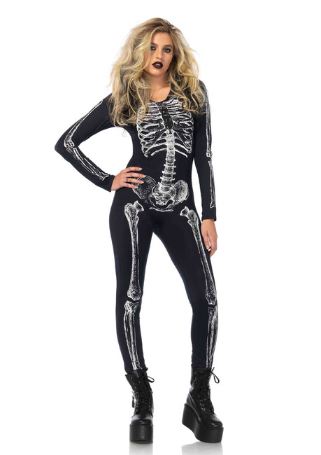 LA85602, X-ray Skeleton Catsuit