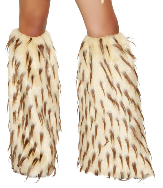 LW4473, Fur Leg Warmers