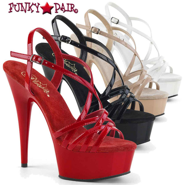 Pair of black-and-red stiletto shoes, Shoe High-heeled footwear