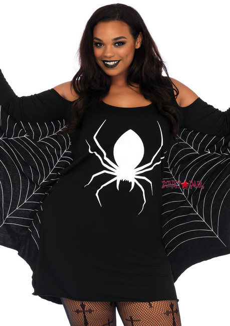 86647X, Jersey Spiderweb Dress