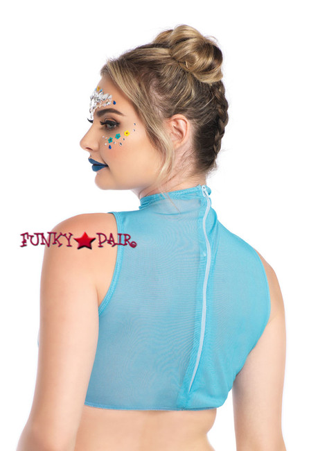 LA-8279, Rave Daisy Crop Top LA-8279, Rave Daisy Crop Top