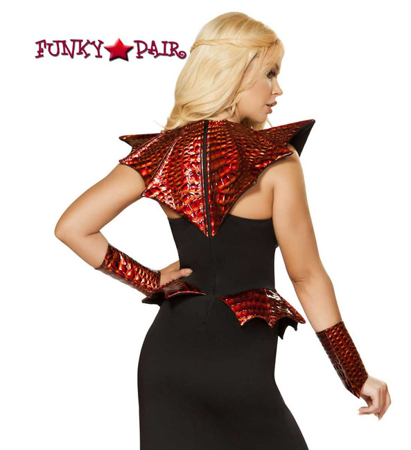 Roma Costume | R-4838, Dragon Slayer back view