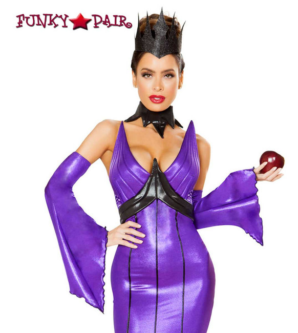 Wicked Queen Roma Costume | R-4786 close up view