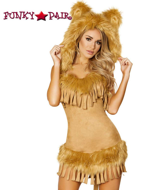 Roma Costume | R-4872, Bashful Lion front view