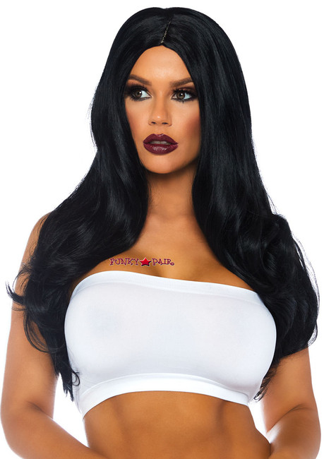 Black Long Wavy Wig | Leg Avenue LA-2829