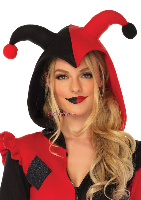 Leg Avenue | LA-85638, Cozy Harlequin Costume close up view