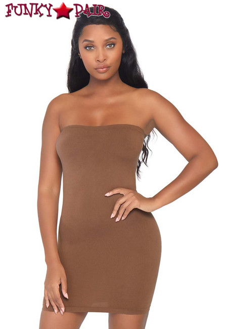 Leg Avenue | NK002, Seamless Tube Dress color Tan