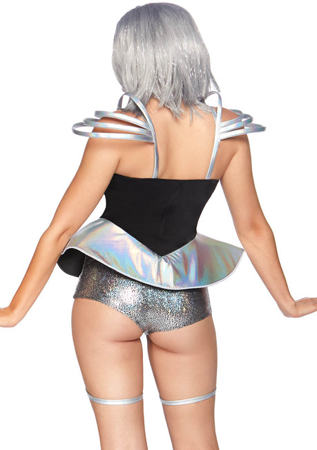 LA-86852, Women's Space Cadet Costume by Leg Avenue Back View