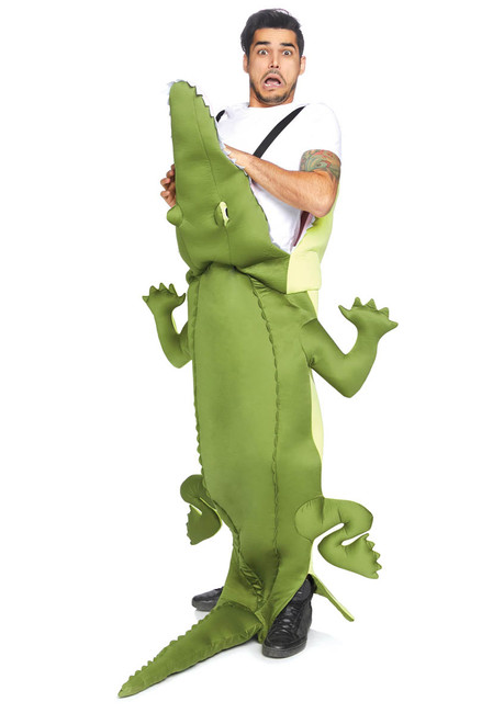 LA-86878 Man-Eating Alligator Costume by Leg Avenue Front View