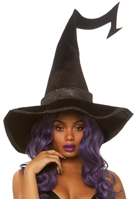 A2874, Velvet Witch Hat by Leg Avenue