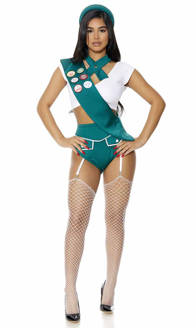 ForPlay | FP-551519, Scout Me Out Sexy Girl Scout Costume Full View