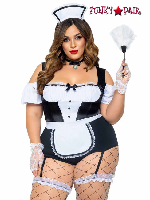 Leg Avenue | LA-87085X, Plus Size Foxy Frenchie Costume