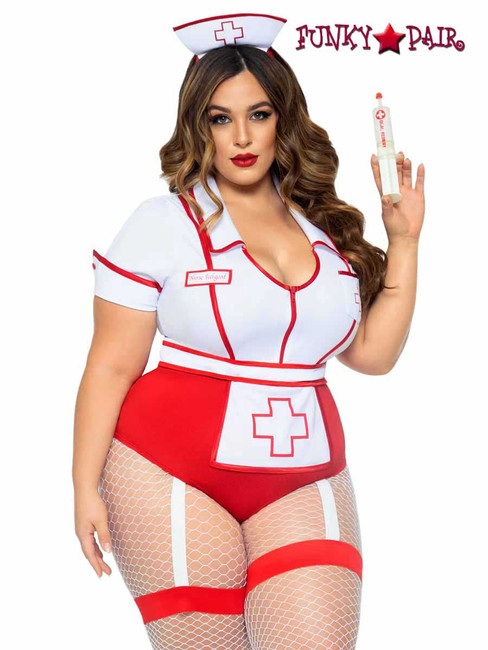 Leg Avenue | LA-87086X, Plus Size Nurse Feelgood Costume