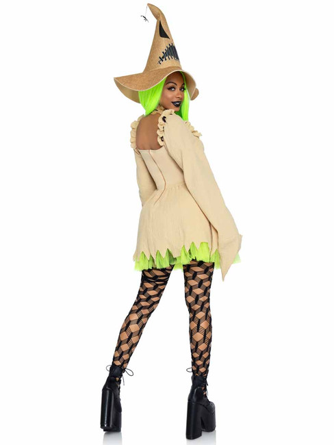 Leg Avenue Bugged Out Baddie Costume Back View | LA87062 Leg Avenue Bugged Out Baddie Costume Back View | LA87062