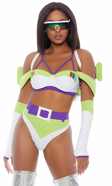 FP-559607, To Infinity Sexy Astronaut Movie Character Costume By Forplay