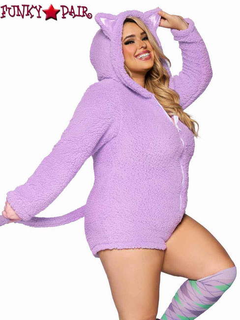 Leg Avenue LA86999X, Plus Size Cuttle Cat Romper