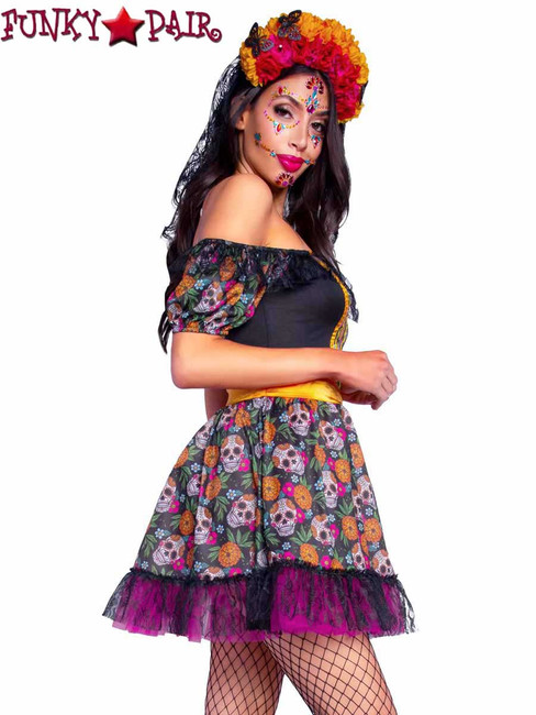 Leg Avenue LA87153, Marigold Catrina Costume