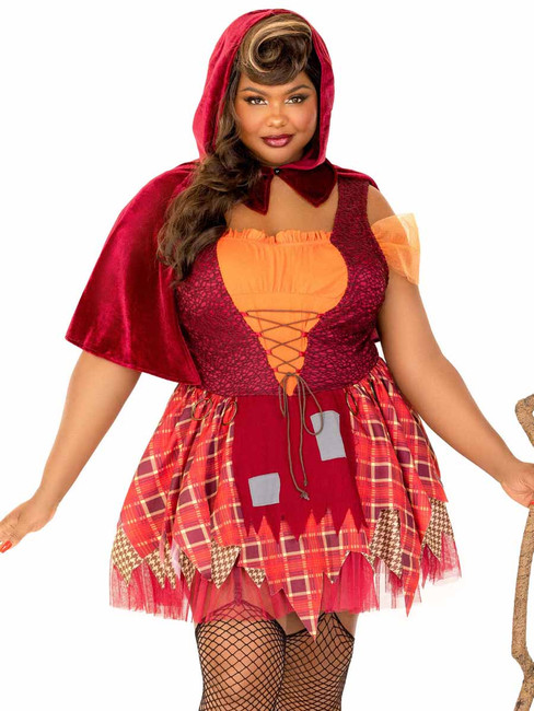 LA87175X, Plus Size Salem Sweetie By Leg Avenue