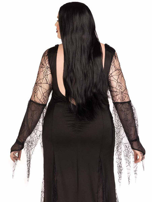 LA87182X, Plus Size Spooky Beauty Back View By Leg Avenue LA87182X, Plus Size Spooky Beauty Back View By Leg Avenue