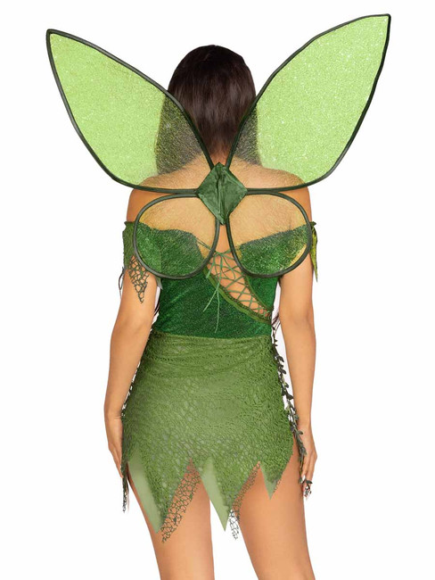 LA87188, Forest Fairy Costume Back View By Leg Avenue