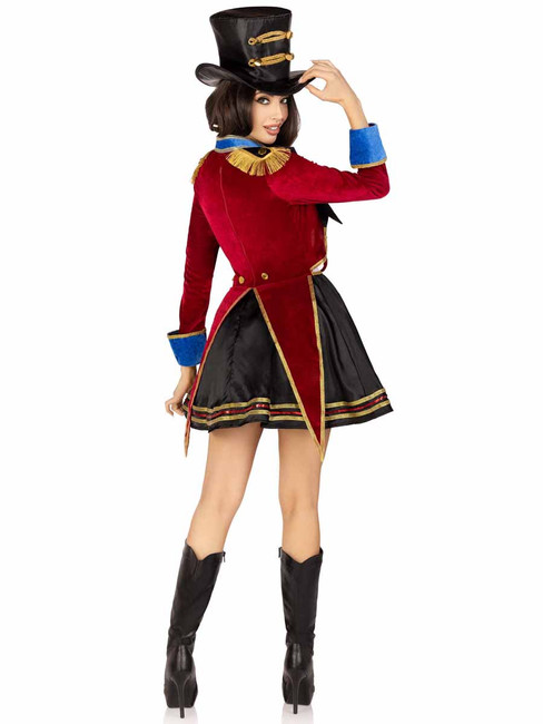 Leg Avenue LA87163, Classic Ringmaster Costume Back View